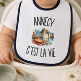 Bavoir Bébé Annecy c’est la vie