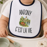 Bavoir Bébé Antony c’est la vie