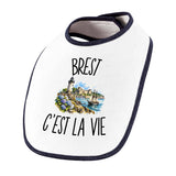 Bavoir Bébé Brest c’est la vie