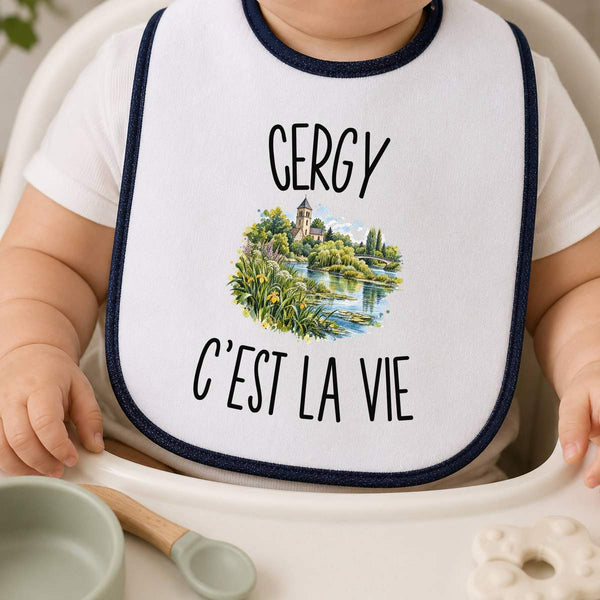 Bavoir Bébé Cergy c’est la vie