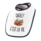 Bavoir Bébé Cholet c’est la vie
