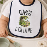 Bavoir Bébé Clamart c’est la vie