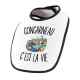 Bavoir Bébé Concarneau c’est la vie