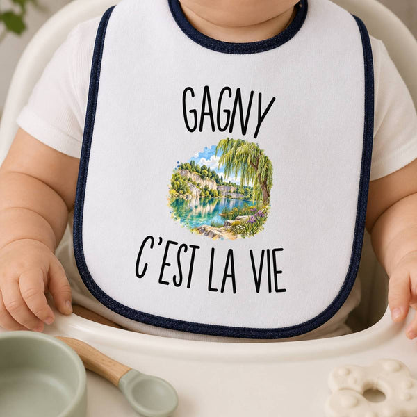 Bavoir Bébé Gagny c’est la vie