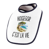 Bavoir Bébé Hossegor c’est la vie