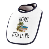 Bavoir Bébé Hyères c’est la vie