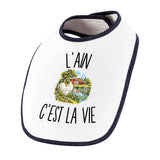 Bavoir Bébé L’Ain c’est la vie