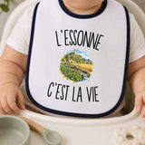 Bavoir Bébé L’Essonne c’est la vie
