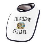 Bavoir Bébé L’Île d’Oléron c’est la vie