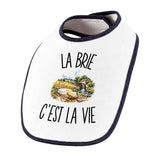Bavoir Bébé La Brie c’est la vie