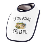 Bavoir Bébé La Côte d’Opale c’est la vie