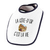 Bavoir Bébé La Côte-d’Or c’est la vie