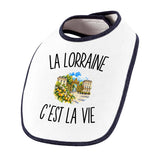 Bavoir Bébé La Lorraine c’est la vie