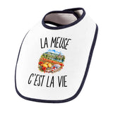 Bavoir Bébé La Meuse c’est la vie