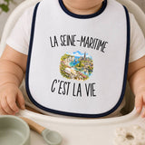 Bavoir Bébé La Seine-Maritime c’est la vie