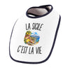Bavoir Bébé La Sicile c’est la vie