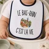 Bavoir Bébé Le Bas-Rhin c’est la vie