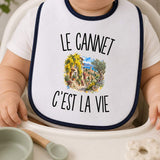 Bavoir Bébé Le Cannet c’est la vie