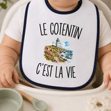 Bavoir Bébé Le Cotentin c’est la vie