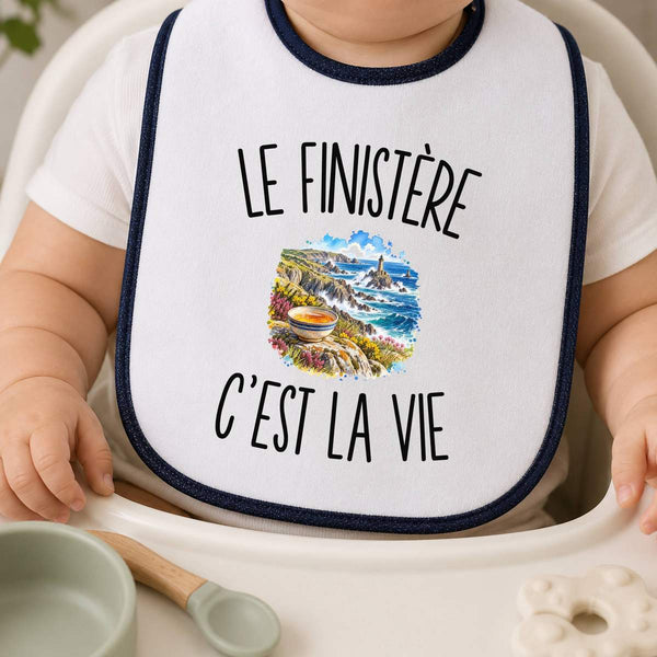 Bavoir Bébé Le Finistère c’est la vie