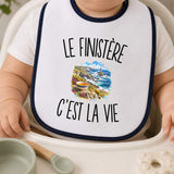 Bavoir Bébé Le Finistère c’est la vie