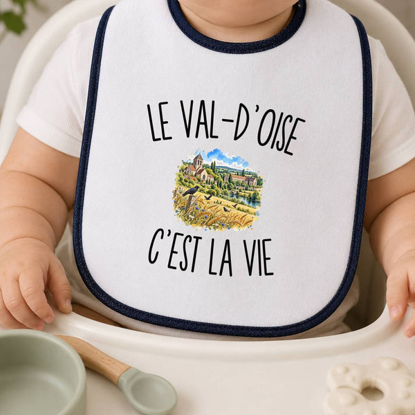 Bavoir Bébé Le Val-d’Oise c’est la vie