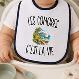 Bavoir Bébé Les Comores c’est la vie