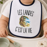 Bavoir Bébé Les Landes c’est la vie