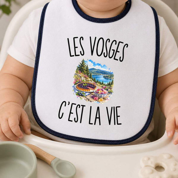 Bavoir Bébé Les Vosges c’est la vie