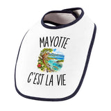 Bavoir Bébé Mayotte c’est la vie
