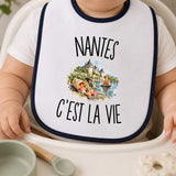 Bavoir Bébé Nantes c’est la vie