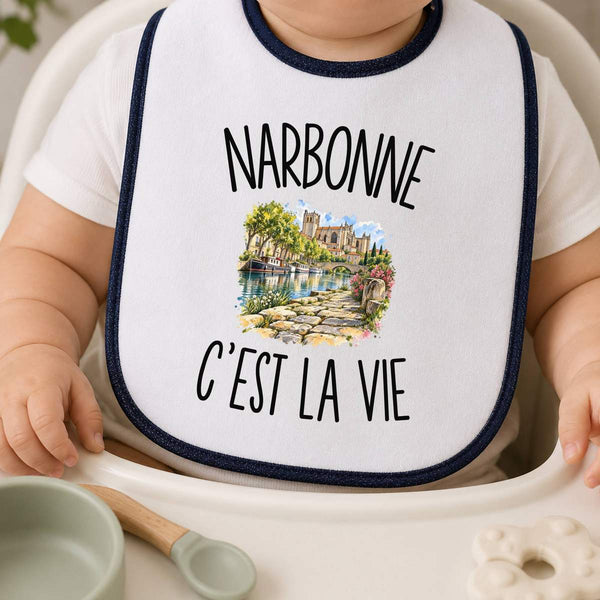 Bavoir Bébé Narbonne c’est la vie