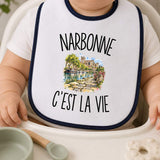 Bavoir Bébé Narbonne c’est la vie