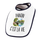 Bavoir Bébé Pantin c’est la vie