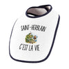 Bavoir Bébé Saint-Herblain c’est la vie