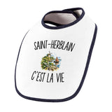 Bavoir Bébé Saint-Herblain c’est la vie