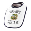Bavoir Bébé Saint-Priest c’est la vie