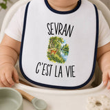 Bavoir Bébé Sevran c’est la vie