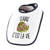 Bavoir Bébé Stains c’est la vie