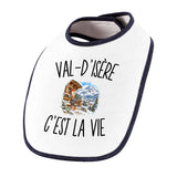 Bavoir Bébé Val-d’Isère c’est la vie