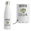Gourde Isotherme Argenteuil c’est la vie