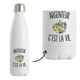 Gourde Isotherme Argenteuil c’est la vie