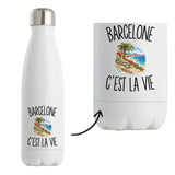 Gourde Isotherme Barcelone c’est la vie