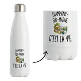 Gourde Isotherme Champigny-sur-Marne c’est la vie