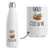 Gourde Isotherme Cholet c’est la vie