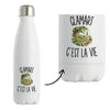 Gourde Isotherme Clamart c’est la vie