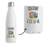 Gourde Isotherme Collioure c’est la vie