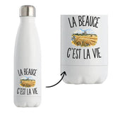 Gourde Isotherme La Beauce c’est la vie