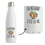 Gourde Isotherme La Belgique c’est la vie