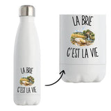 Gourde Isotherme La Brie c’est la vie